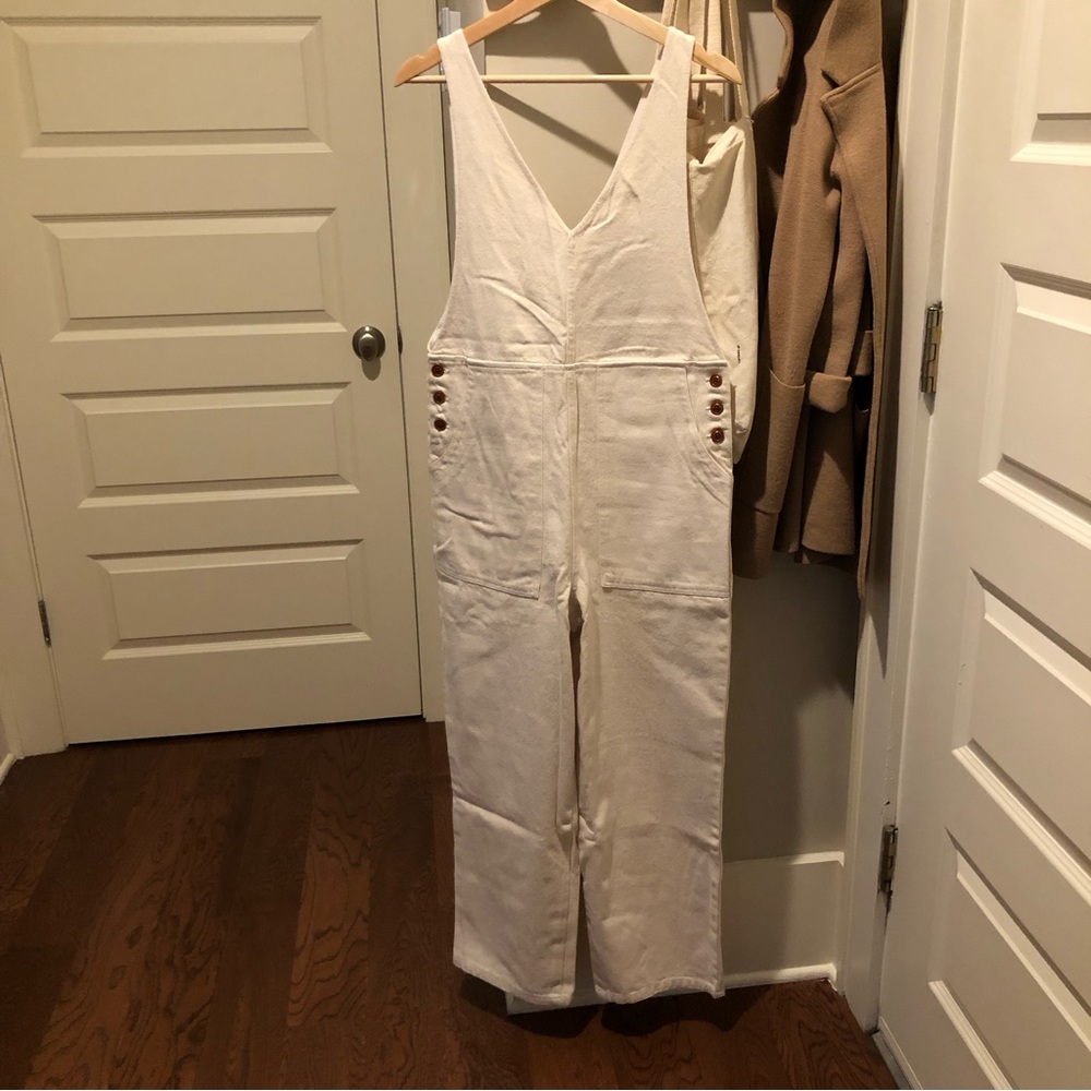 Alex Mill Ollie Overall in Upcycled Denim